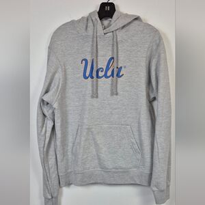 Gray UCLA Hoodie NWT Unisex Small Pullover Drawstring Front Pocket Lined Hood